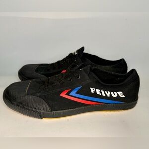 Feiyue Fe Lo Canvas Shoes Sneakers Black Size Men’s Size 11 MINT